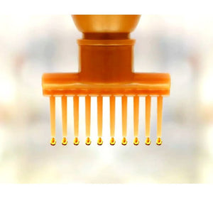 Pack of 2 Hair oil applicator comb bottle | Best professional hair oil applicator bottle with comb | 130 ml | 100 % Brand new